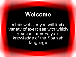 Welcome